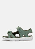 Timberland Yeşil Erkek Çocuk Sandalet TB0A43EAEX01-Perkins Row BACKSTRAP