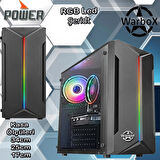 WarboX BULLY Xeon X5650 24gb Ram 256gb SSD 250gb HDD R7 240-4gb E.kartı 24" Monitör Gaming Bilgisayar