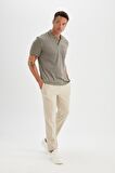 DeFacto New Regular Fit Kısa Kollu Basic Düz Polo Tişört C6004AX24SMGN924