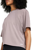 Gri Kadın Yuvarlak Yaka T-Shirt 1386817-015 Vanish Engineered SS