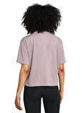 Gri Kadın Yuvarlak Yaka T-Shirt 1386817-015 Vanish Engineered SS