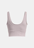 Gri Kadın Yuvarlak Yaka Crop Top Atlet 1386613-015 Meridian Rib Crop Tank