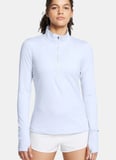 Mavi Kadın Yuvarlak Yaka T-Shirts 1379349-465 UA Launch Pro Half Zip