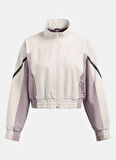 Beyaz Kadın Fermuarlı Yaka Zip Ceket 1386479-110 Unstoppable Crop Jacket