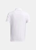 1386608-100 UA Icon Polo Loose Fit Beyaz Erkek Polo T-Shirt