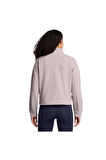 Ua W Expanse Fleece Fz 1387694-015 Kadın Gri Sweatshirt