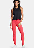 Kırmızı Kadın Lastikli Bel Compression Fit Tayt 1381662-713 UA Vanish Seamless Legg
