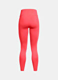 Kırmızı Kadın Lastikli Bel Compression Fit Tayt 1381662-713 UA Vanish Seamless Legg