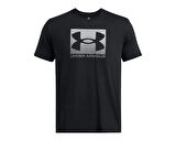 Under Armour Ua M Boxed Sports Updated Ss Erkek Günlük Tişört 1386793-001 Siyah