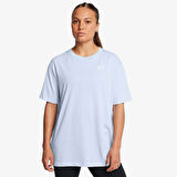Under Armour Bfos Logo Kadın Mavi Günlük T-Shirt