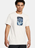 Beyaz Erkek Yuvarlak Yaka T-Shirt 1387108-114 Curry Hvyweight Trend T