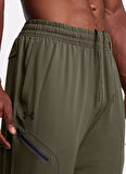 1388823-390 UA UNSTOPPABLE JOGGERS Lastikli Bel Loose Fit Haki Erkek Eşofman Altı