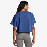 Under Armour Varsity Mix Heavyweight Kadın Mavi Antrenman T-Shirt