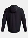 Siyah Erkek Fermuarlı Yaka Normal Zip Ceket 1389255-001 Vanish Woven Utility Ja