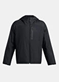 Siyah Erkek Fermuarlı Yaka Normal Kalıp Zip Ceket 1388902-001 UNSTOPPABLE INS JACKET
