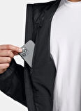 Siyah Erkek Fermuarlı Yaka Normal Kalıp Zip Ceket 1388902-001 UNSTOPPABLE INS JACKET
