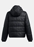Siyah Kadın Fermuarlı Yaka Normal Kalıp Zip Ceket 1389183-001 LW INSULATE JACKET