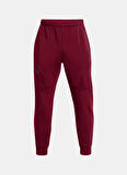 Bordo Erkek Normal Bel Eşofman Altı 1389353-625 UA Unstoppable Flc Jgr
