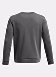 1389351-025 UA Unstoppable Flc Crew Gri Yuvarlak Yaka Fitted Erkek Sweatshirt