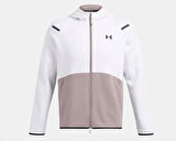 Under Armour Ua Unstoppable Flc Erkek Günlük Polar Ceket 1389352-015 Beyaz