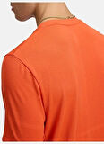 1376781-847 UA Vanish Elite Seamles Kırmızı Yuvarlak Yaka Fitted Erkek T-Shirt
