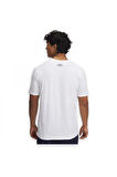 Under Armour 6000211 Ua M Stacked Logo Ss Beyaz Erkek T-Shirt