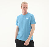 A1382796-452 Under Armour Ua Tech Textured Ss Erkek T-Shirt Mavi