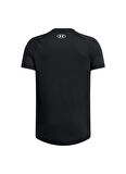 Under Armour Baskılı Siyah Erkek Çocuk T-Shirt 1390035-001-UA Tech Graphic SS