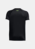 Under Armour Baskılı Siyah Kız Çocuk T-Shirt 1389974-001-UA B TECH GAME DAY SS