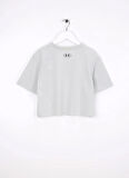 Under Armour Düz Haki Kız Çocuk T-Shirt 1389755-377-UA Rival SS