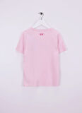 Under Armour Baskılı Pembe Kız Çocuk T-Shirt 1389769-647-UA Big Logo UA Fill SS