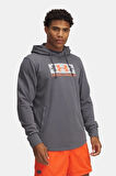 Under Armour Ua Rival Terry Logo Erkek Sweatshirt 1390141-025