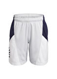 Under Armour Lastikli Bel Normal Gri Erkek Çocuk Şort 1380334-014-Curry Boys Splash Short