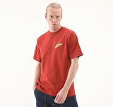 000K42E2Z1-R Vans Brush Script Loose Ss Erkek T-Shirt Turuncu