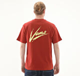 000K42E2Z1-R Vans Brush Script Loose Ss Erkek T-Shirt Turuncu