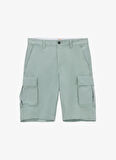 Timberland BROOKLINE Twill Cargo Short Yeşil Normal Bel Rahat Düz Erkek Kargo Şort