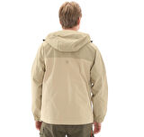 B0A62D3EQD1-R Timberland Wınnıck Archive Waterproof Shell Jacket Erkek Mont Krem