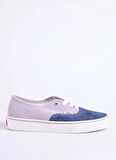 Vans VN000D7YSF51-Authentic Mor Süet + Deri Kadın Lifestyle Ayakkabı