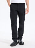 Timberland TB0A2PG90011-BROOKLINE Cargo Pant Siyah Normal Bel Straight Paça Regular Fit Düz Erkek Outdoor Pantolonu
