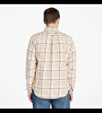 TİMBERLAND Midweight Flannel Check Shirt TB0A44XQEHI1