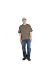 Timberland Tb0A6Gh3 Dunstan River Sleeve Tee Kahverengi Erkek T-Shirt