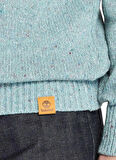 Timberland TB0A6H2KEYM1-Fairisle Sweater Mavi Yuvarlak Yaka Regular Fit Desenli Erkek Sweatshırt