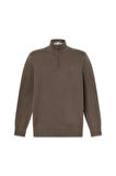 Timberland Tb0A2Bmx Williams River Cotton Yd 1/4 Zip Sweater Kahverengi Erkek Sweatshirt