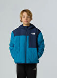 The North Face Mavi Erkek Çocuk Mont NF0A88TPDDI1-B REVERSIBLE SHASTA FZ