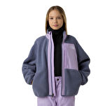 F0A8AZHDIN1-R The North Face G Yumıorı Full Zıp Jacket &amp;Ccedil;ocuk Ceket Mor