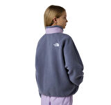 F0A8AZHDIN1-R The North Face G Yumıorı Full Zıp Jacket &amp;Ccedil;ocuk Ceket Mor