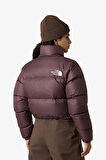 The North Face Nuptse Short Kadın Mor Mont NF0A5GGEBQ71