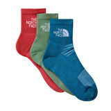 The North Face  Multı Sport Cush Quarter Sock 3P Nf0A882Gftı1