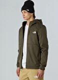 The North Face NF0A3YFP5WV1-M QUEST HOODED Yeşil Standart Düz Erkek Ceket