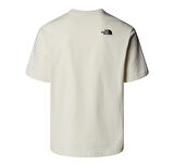 F0A8EU7QLI1-R The North Face U Icon Mountaın Jacket Relaxed S-S Tee Erkek T-Shirt Beyaz